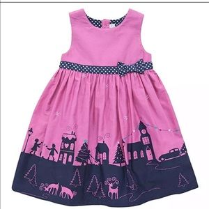 Jojo maman bebe winter Wonderland dress